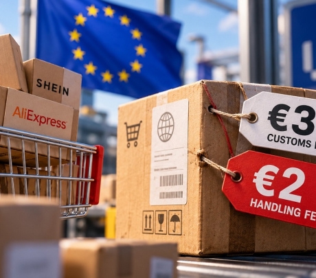 Νέο τέλος €2 στα μικροδέματα εκτός ΕΕ – Στα €5 η επιβάρυνση από 1η Νοεμβρίου